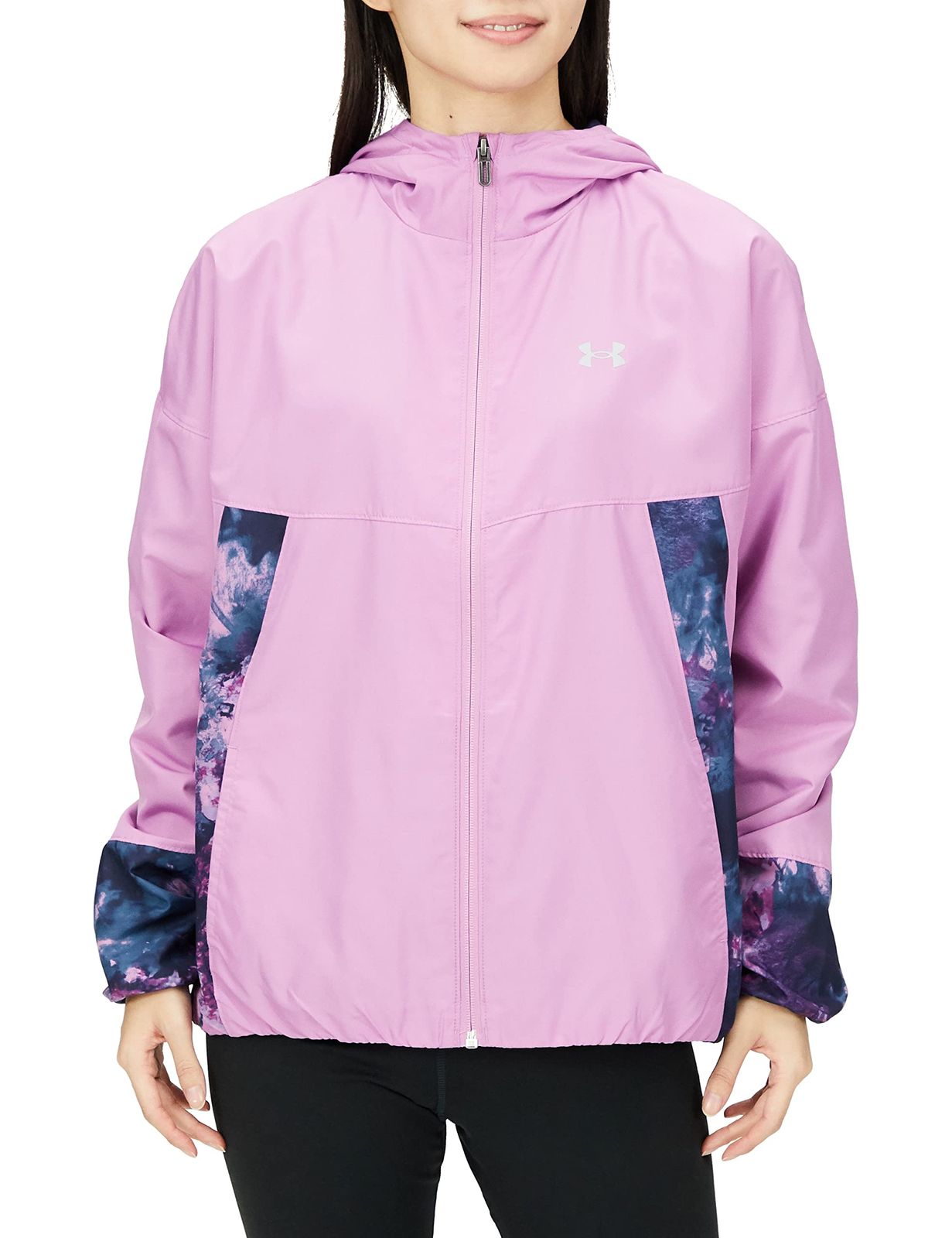 アンダーアーマー UA TRICOT WOVEN FULL ZIP HOODIE Jellyfish | | XL