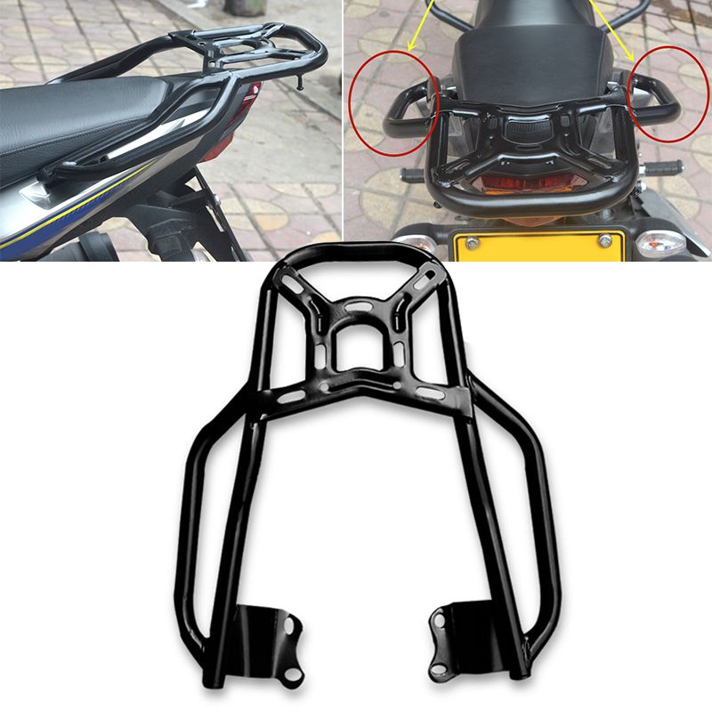 YBR250 YS250 バイク 二輪アクセサリー リアラゲッジキャリアラックサポートホルダーサドルバッグカーゴシェルフブラケット ヤマハ YBR 250