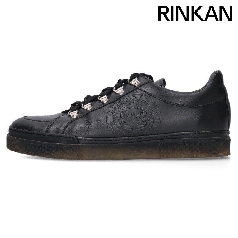 BALMAIN 黒 スニーカー 収納袋付き BALMAIN 黒 スニーカー 収納袋付き