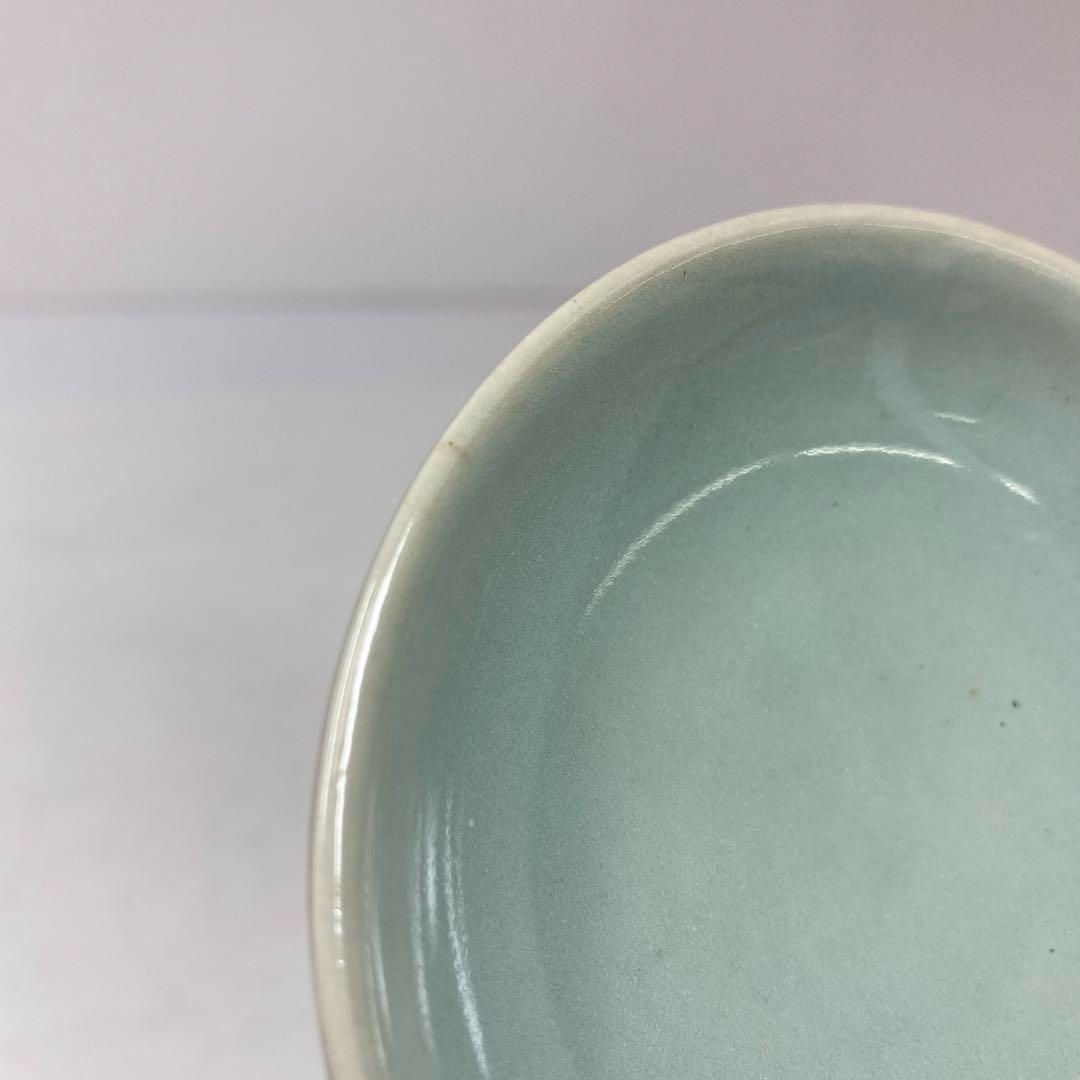 中国竜泉窯　砧青磁盃　直径9.7㎝　トヒチ　本さ6-1105☆1F 中国竜泉窯 砧青磁盃 直径9.7㎝ トヒチ 本さ6-1105☆1F - メルカリ