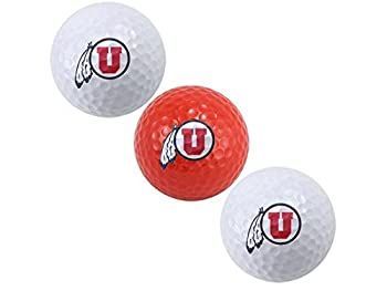 Utah Utes Pack of 3ゴルフボールチームゴルフから