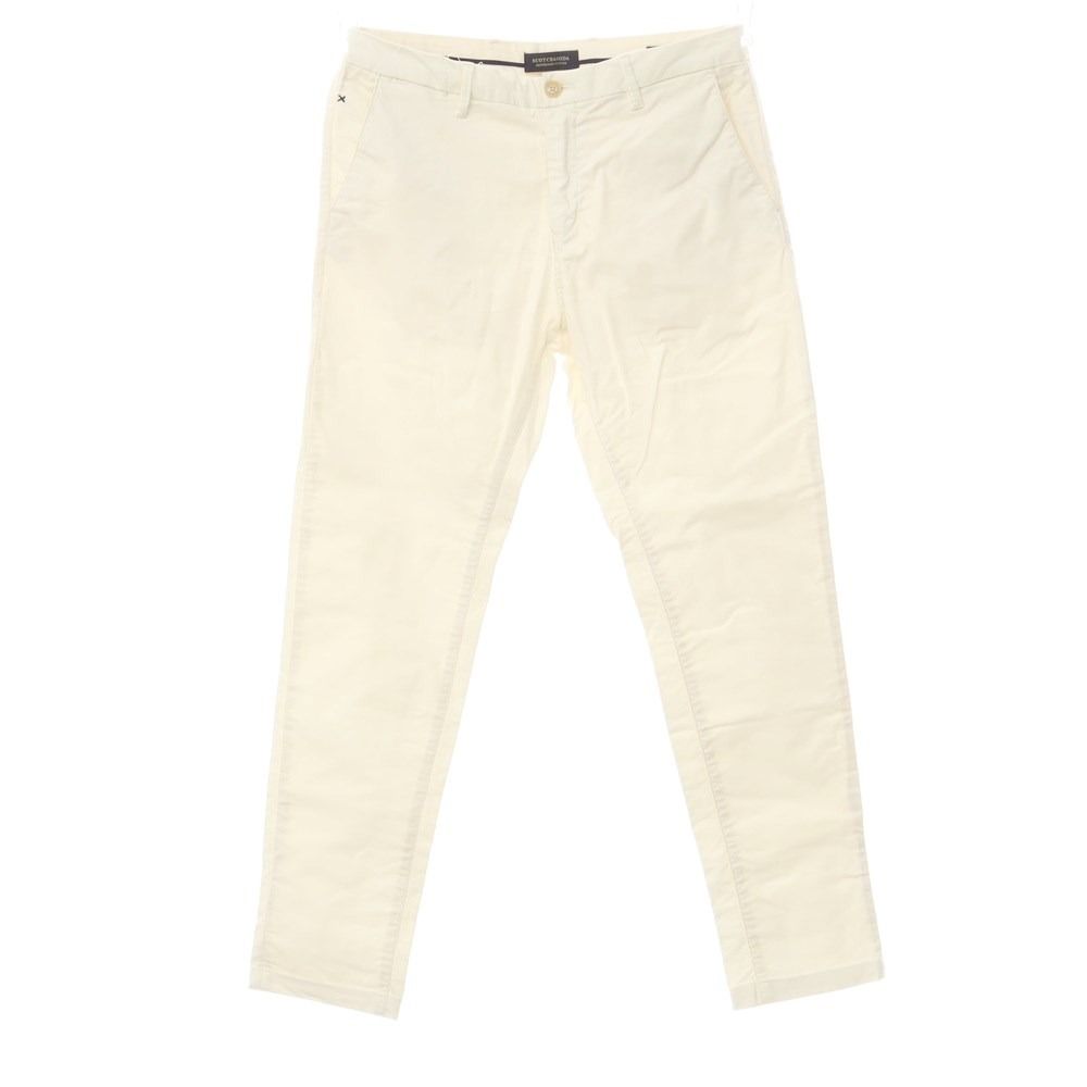 【中古】スコッチアンドソーダ SCOTCH u0026 SODA コットン チノパンツ ホワイト【サイズ30】【メンズ】