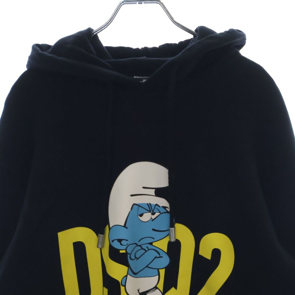 DSQUARED2 (ディースクエアード) 23SS SMURFS フロントプリント プル 