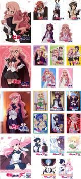 ゼロの使い魔 25枚セット 全6巻 双月の騎士 全6巻 三美姫の輪舞 全7巻 F 全6巻 全巻セット アニメ DVD ケース無 レンタル落