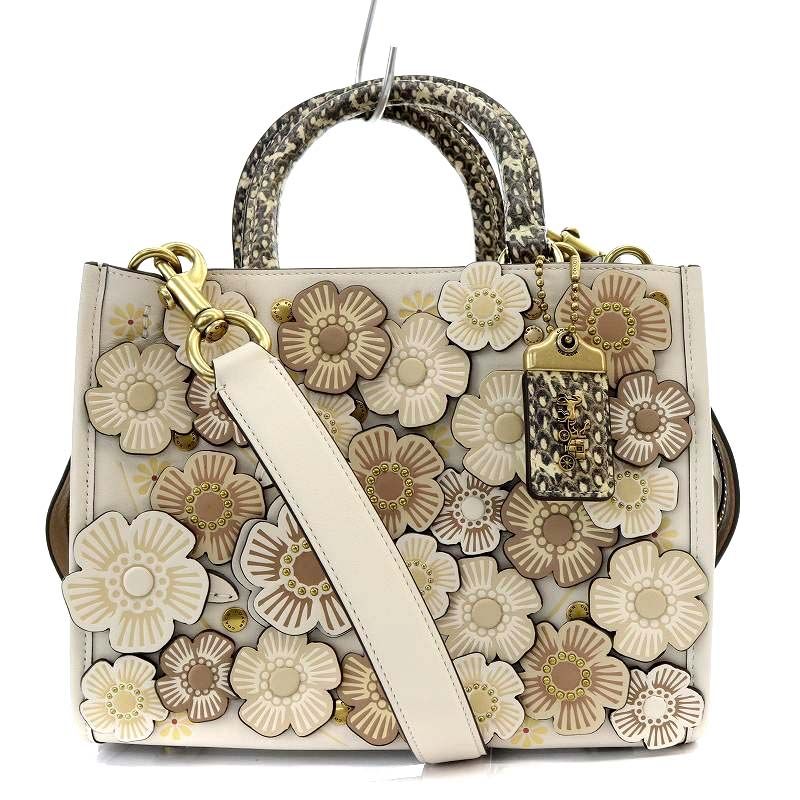 ローグ 25 カラーブロック ウィズ ティーローズアンドスネークスキン