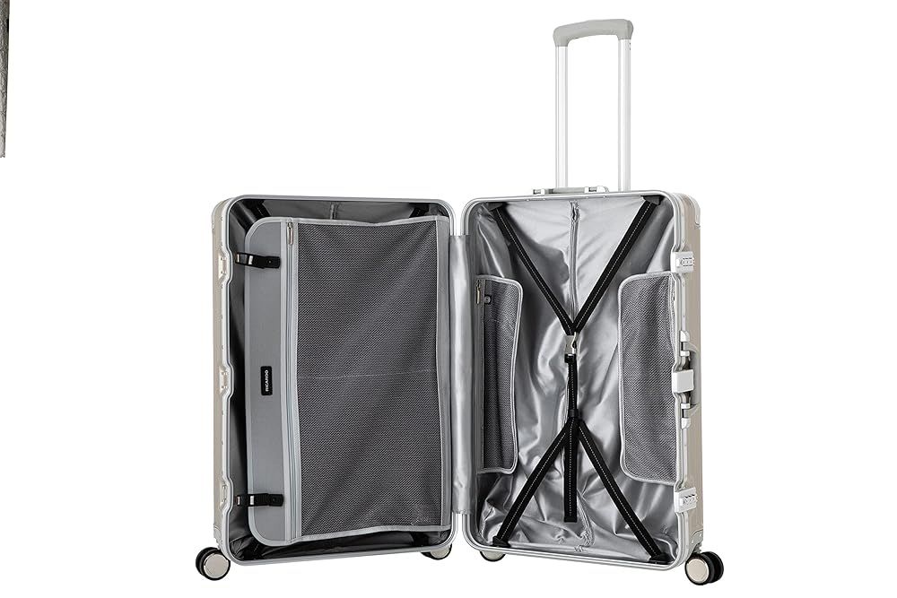  リカルド Aileron Vault エルロン ボールト 28インチ スピナー スーツケース 保証付 94 L 76 4 cm 6 8 kg グレー トラベルアクセサリーケース 旅行用品 アウトドア 釣り 旅行用品
