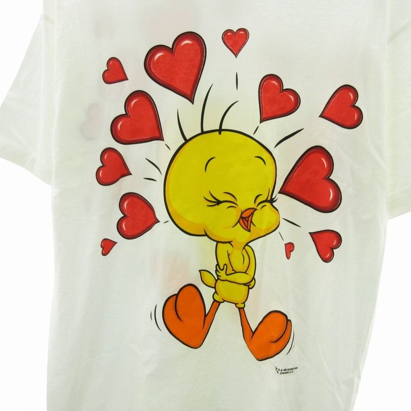 ナ*ト様 90's ルーニー・テューンズ シングルステッチ Tシャツ 90s ヴィンテージ Tシャツ ルーニーテューンズ トゥイーティー