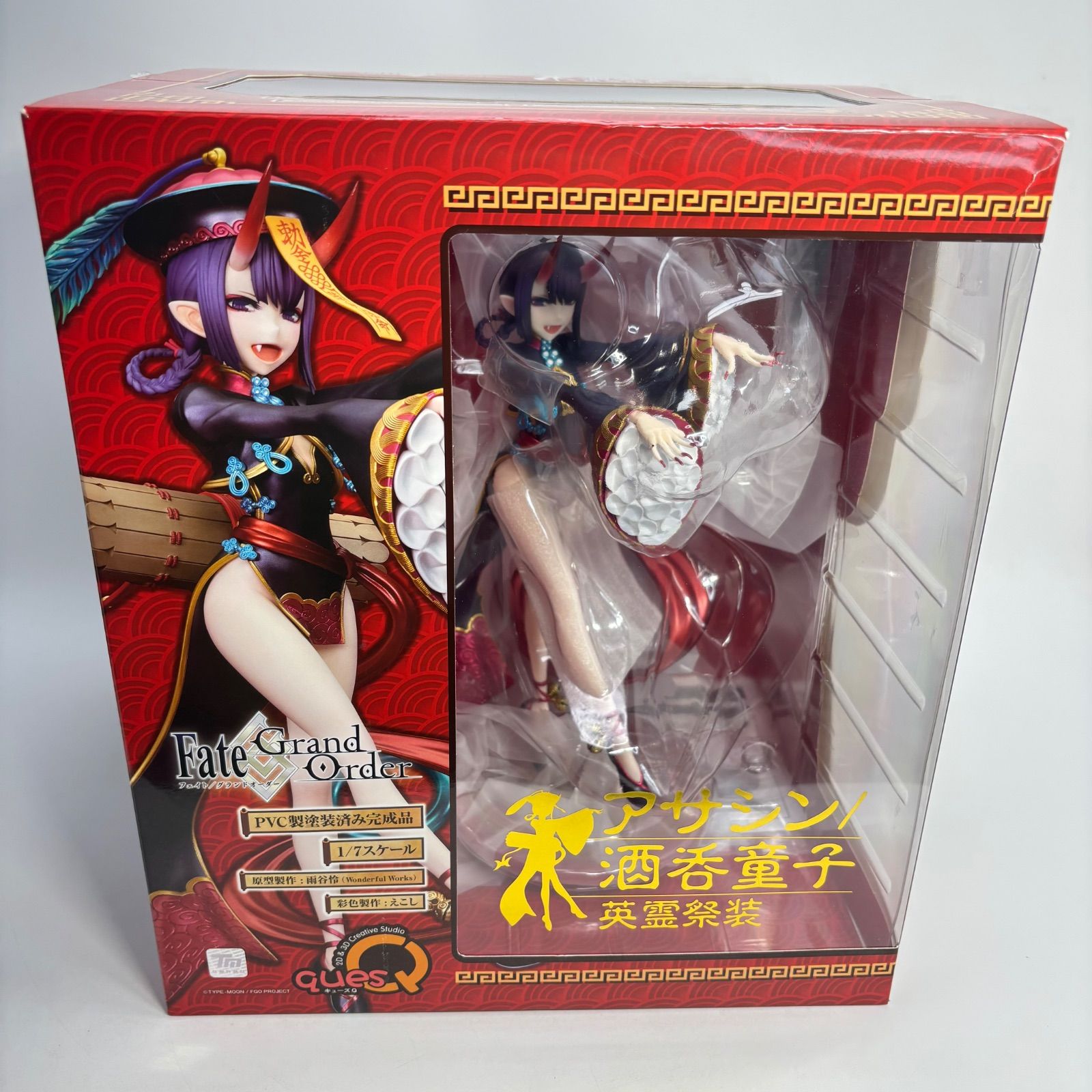 アサシン 酒呑童子 英霊祭装 「Fate/Grand Order」 1/7 Fate/Grand Order アサシン／酒呑童子 英霊祭装│キューズQ 2D & 3D