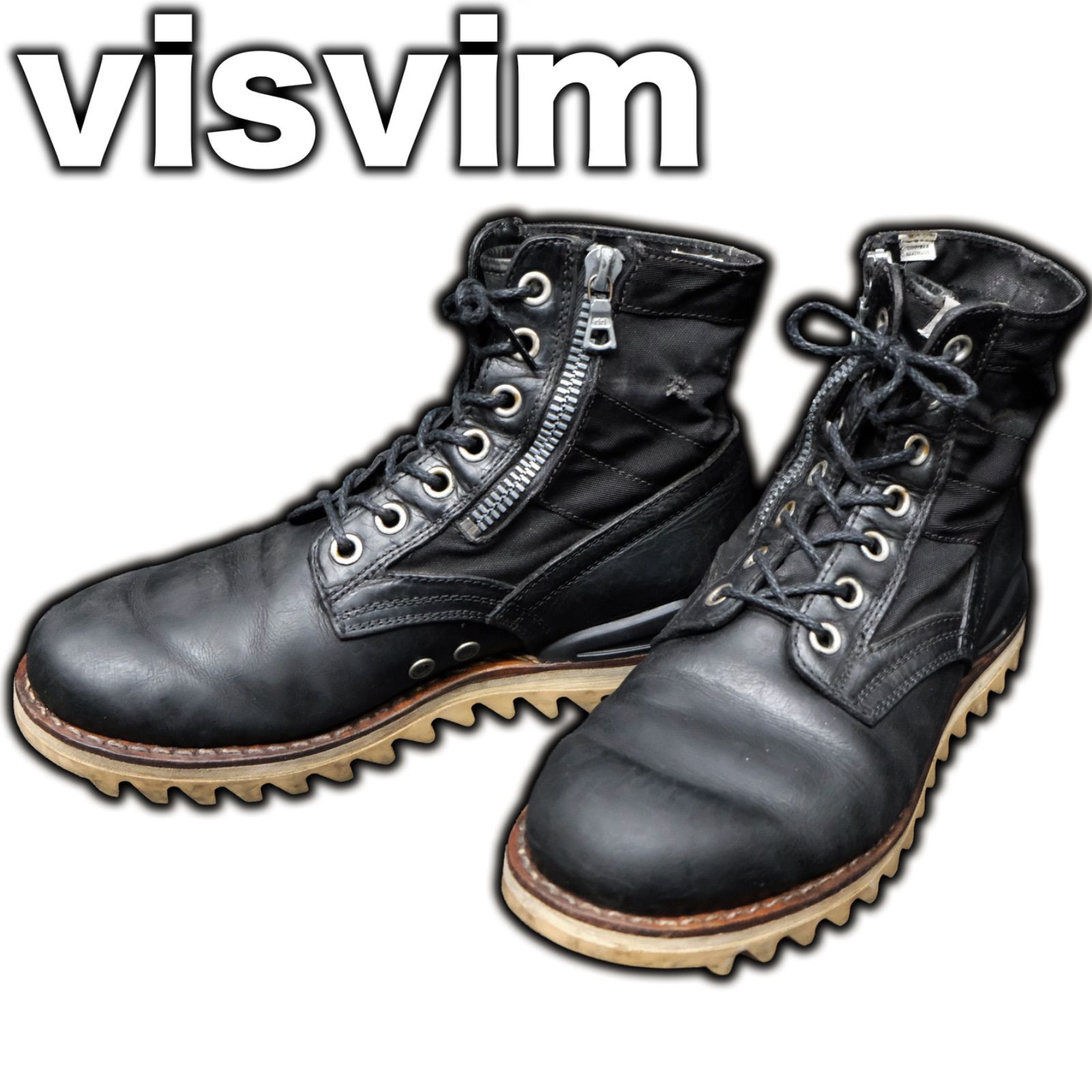 visvim ビズビム　7ホール　黒　ブーツ　27センチ 楽天市場】visvim ビズビム mastermind JAPAN 7-HOLE 73-FOLK