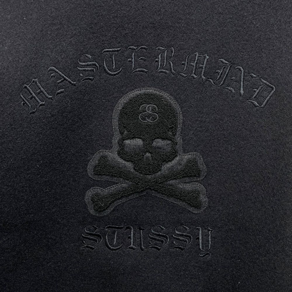 ステューシー マスターマインド スタジャン 袖レザー L スカルロゴ ブラック 楽天市場】【希少】STUSSY【GB Sport mastermind Skull Varsity