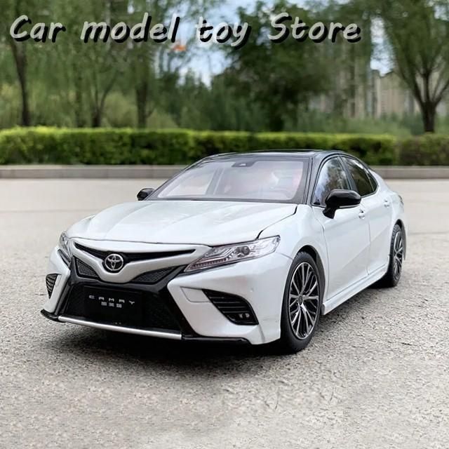 ◆1 18スケールダイキャストトヨタカムリ第8世代合金カーモデル金属 車シミュレーションコレクション車両