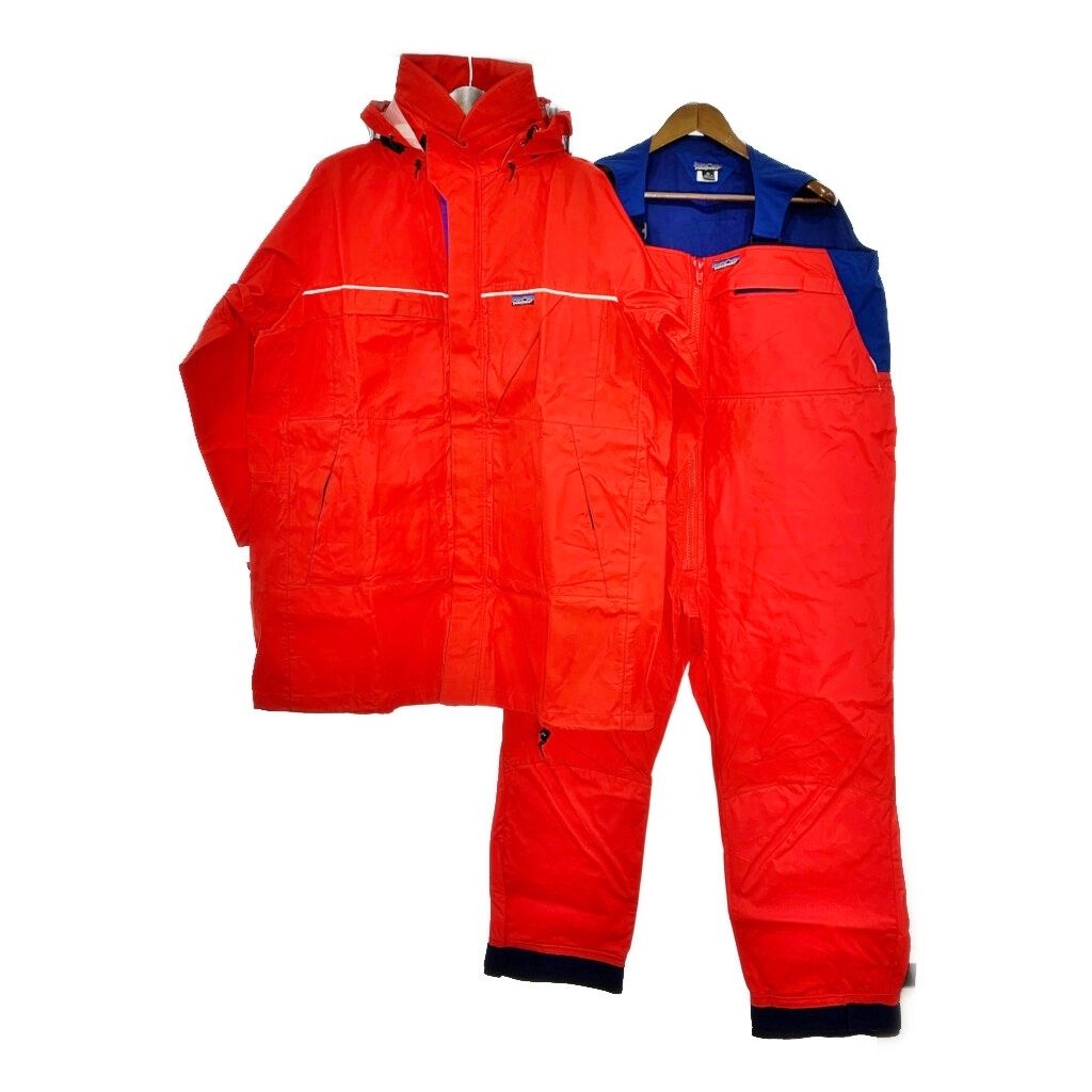 90年代 patagonia パタゴニア オフショア フォール ウェザー ジャケット パンツ セットアップ アウトドア (メンズ XL相当) R8180