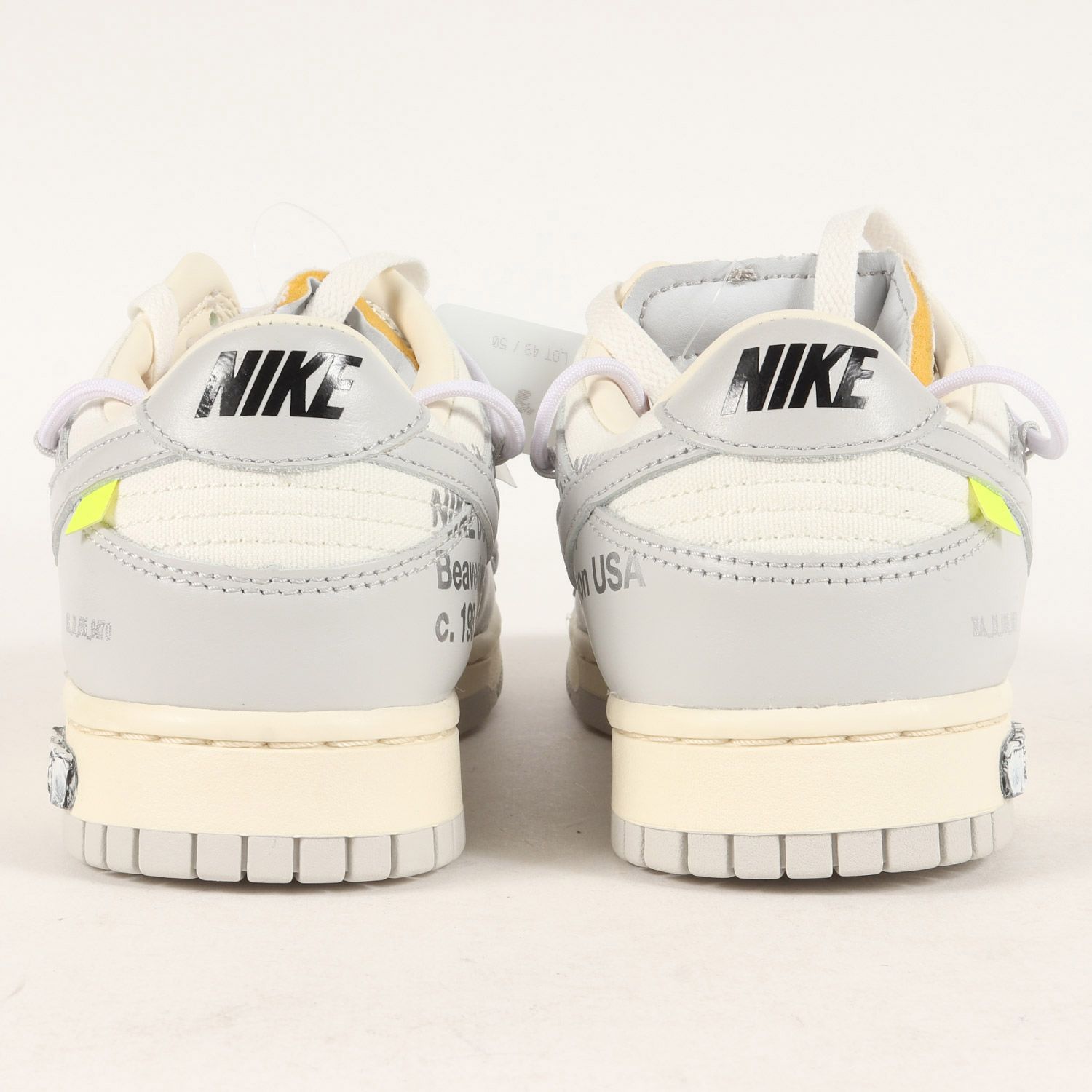 新品 OFF-WHITE オフホワイト サイズ:27.0cm 21AW NIKE DUNK LOW The