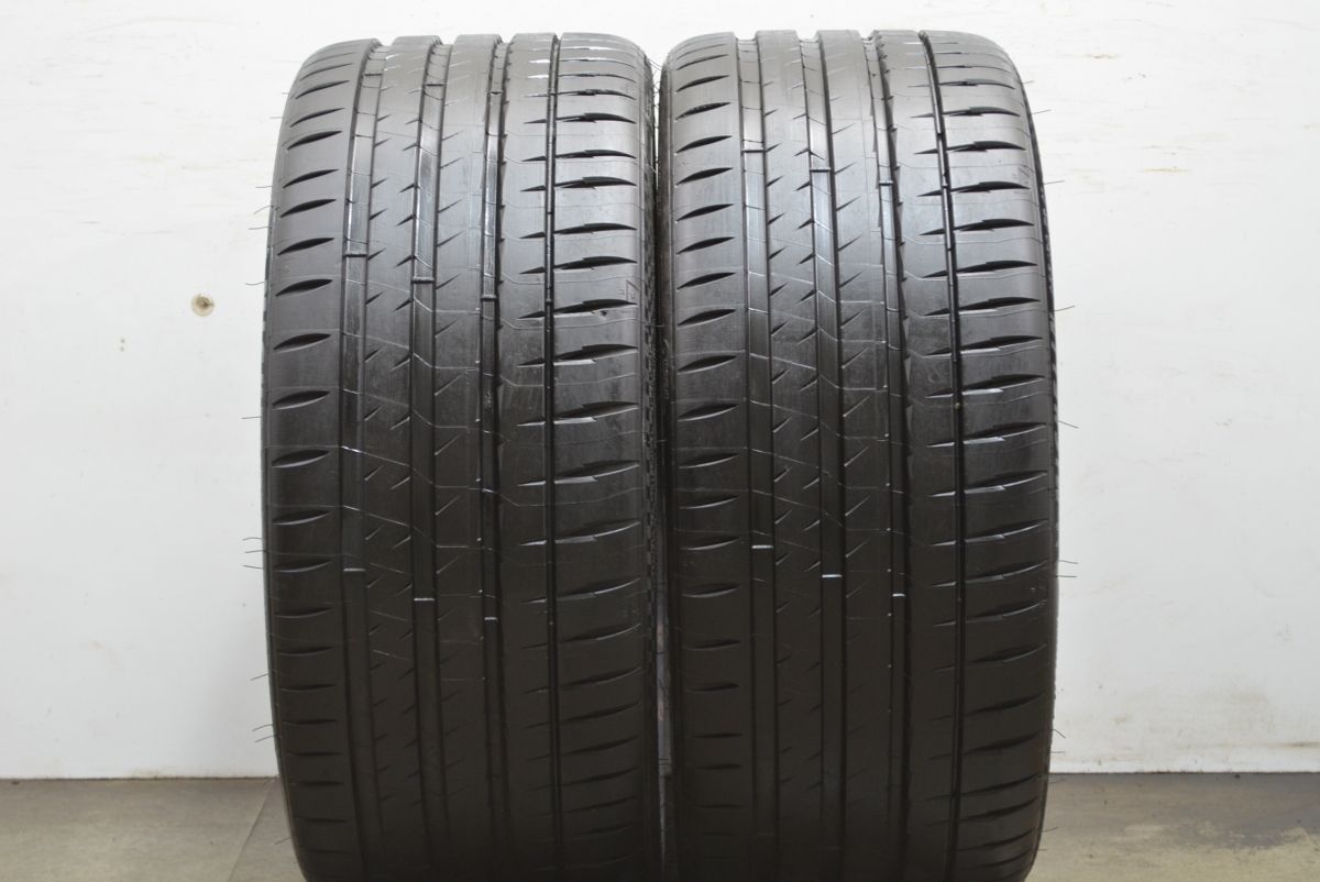 バリ溝 ミシュラン パイロットスポーツ 4S 255 30R21 2本 ジャガー Fタイプ マセラティ グラントゥーリズモS クアトロポルテ