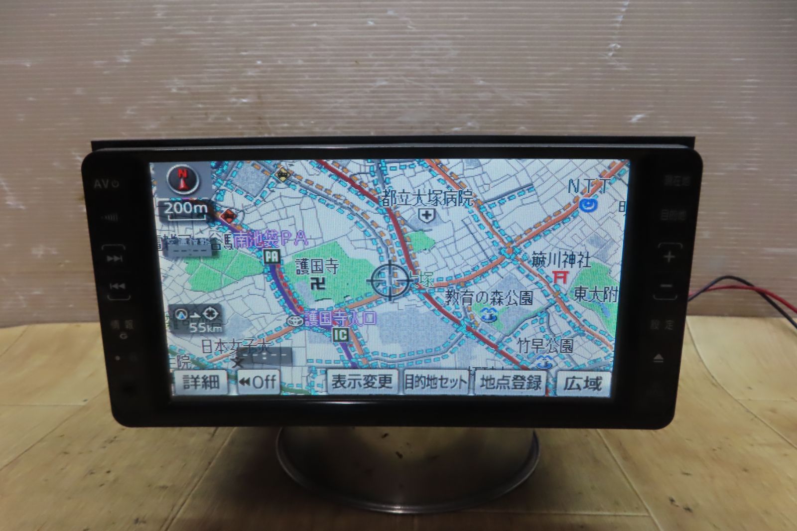 トヨタ純正 HDDナビ NHDT-W58ワンセグ地デジDVD地図データ2008年 トヨタ純正 HDDナビ NHDT-W58ワンセグ地デジDVD地図データ2008年