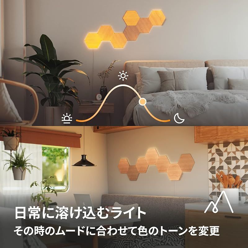 Nanoleaf(ナノリーフ) Elements Hexagon (エレメンツ ヘキサゴン