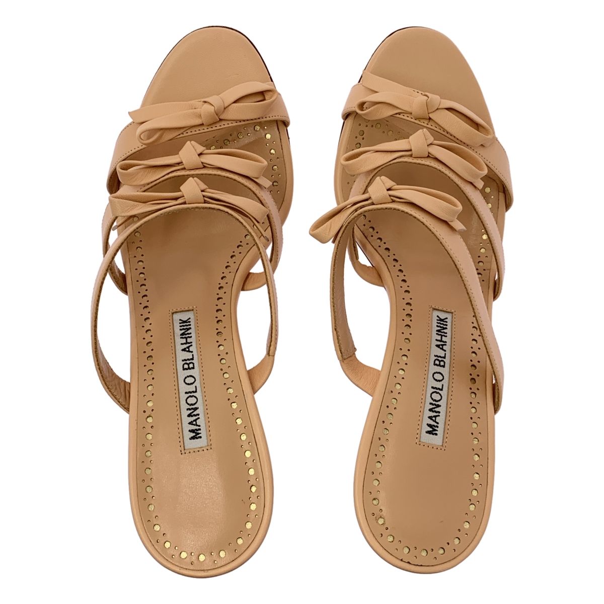 リボン装飾 ヒール