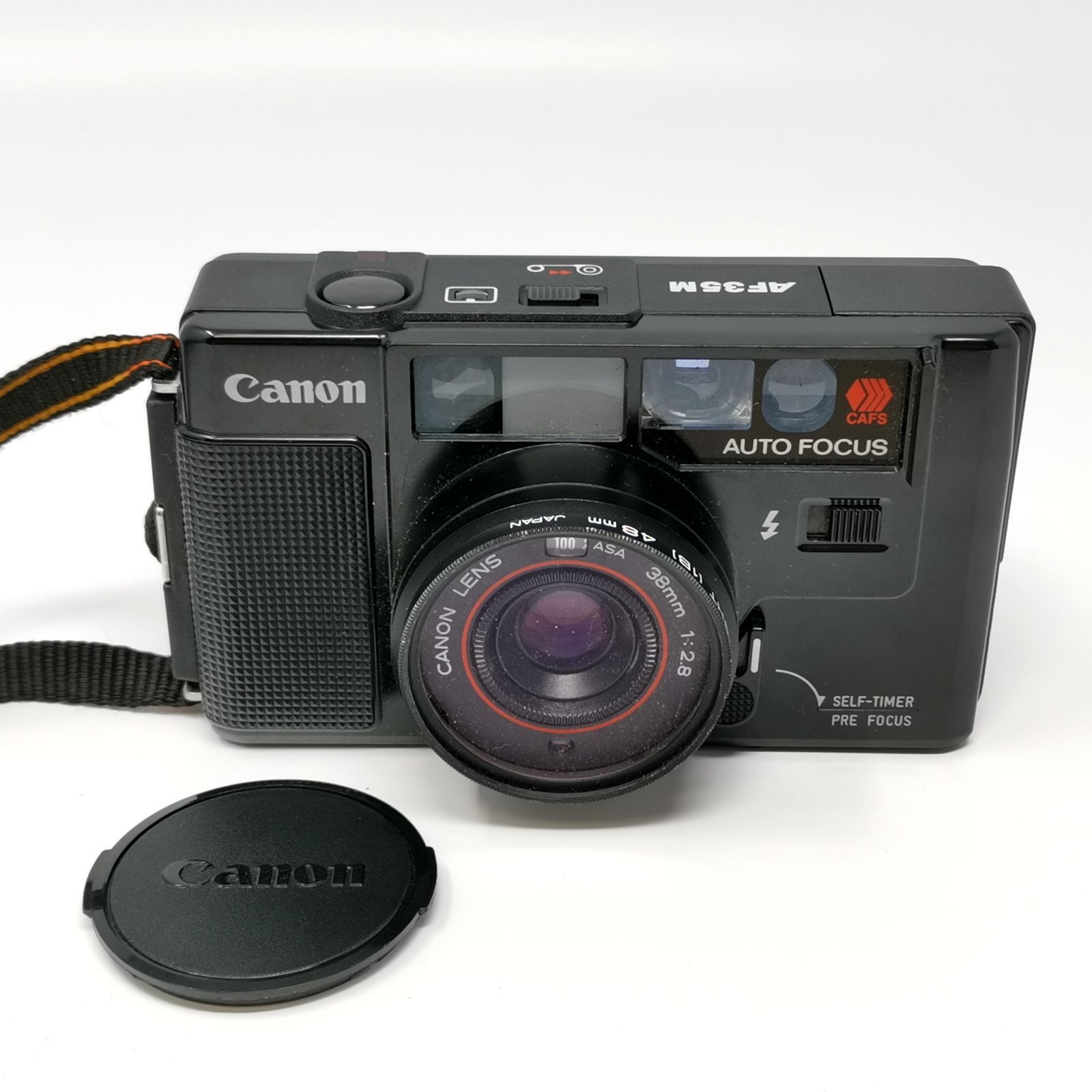 キャノン AF 35 M ブラック Canon フィルムカメラ 裏蓋が閉まりません 品 フィルムないため動作未 管理番号