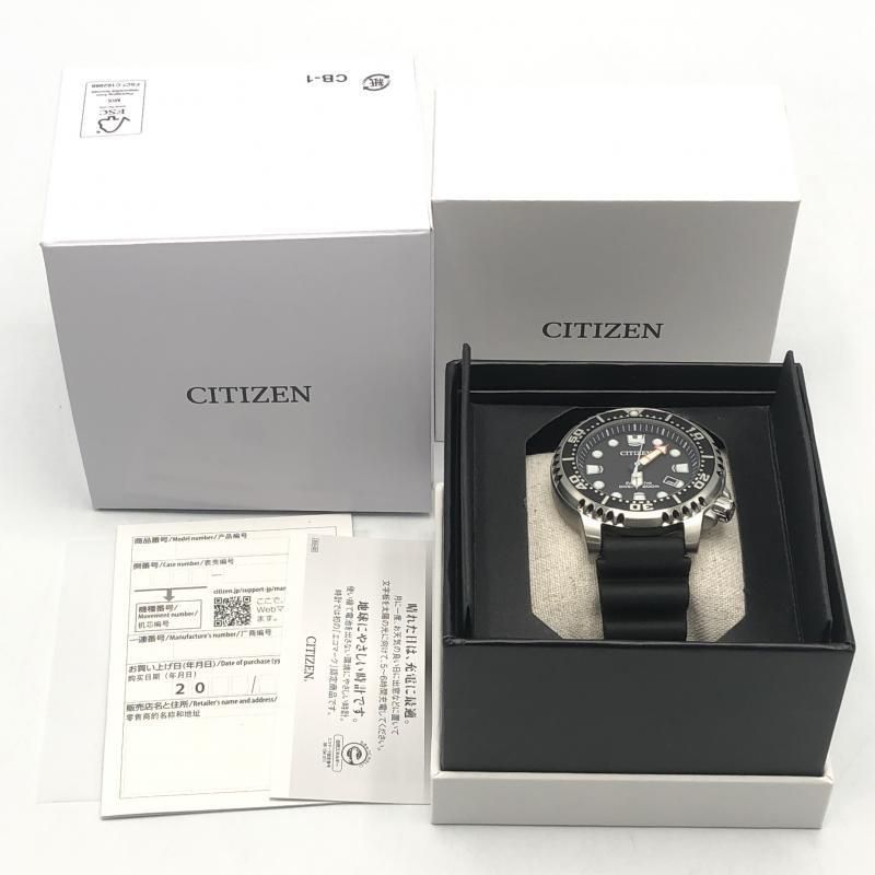 中古】CITIZEN ECO DRAIVE E168-S126126 腕時計 ブラック