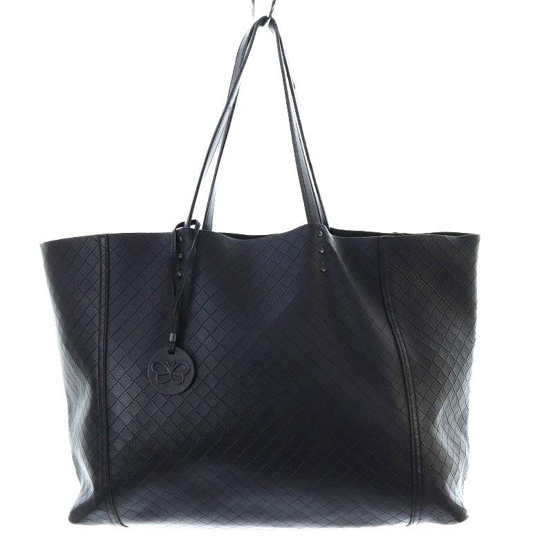 お値下げBOTTEGA VENETA ダークブラウン 編み込レザー トートバッグ Bottega Veneta ダークブラウン トートバッグ - メルカリ