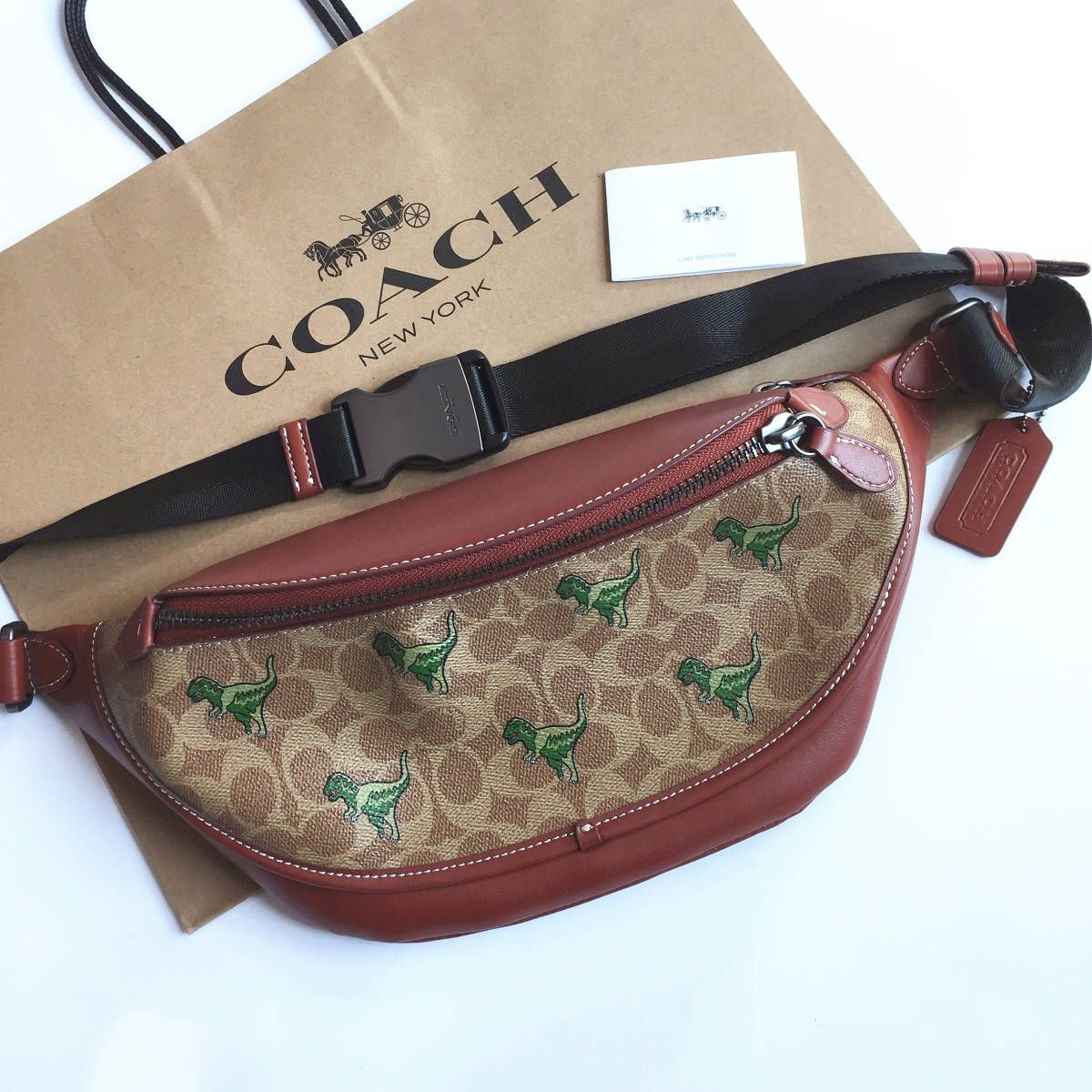 ☆新品☆コーチ/COACH バッグ CF078 ブラウン レキシー ベルトバッグ ウエストバッグ ボディーバッグ クロスボディー