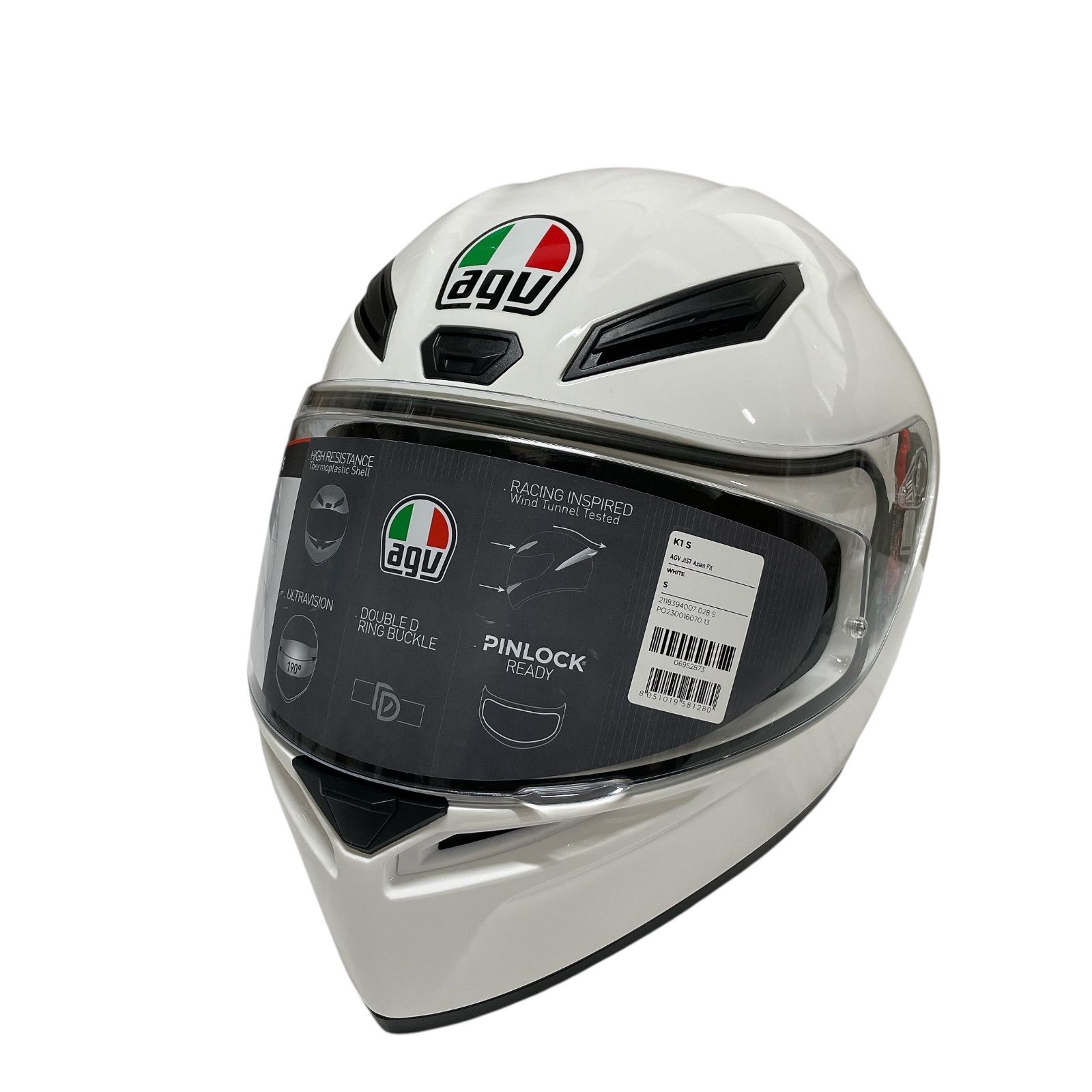 WJ25 【未使用】AGV エージーブイ バイクヘルメット アジアンフィット 