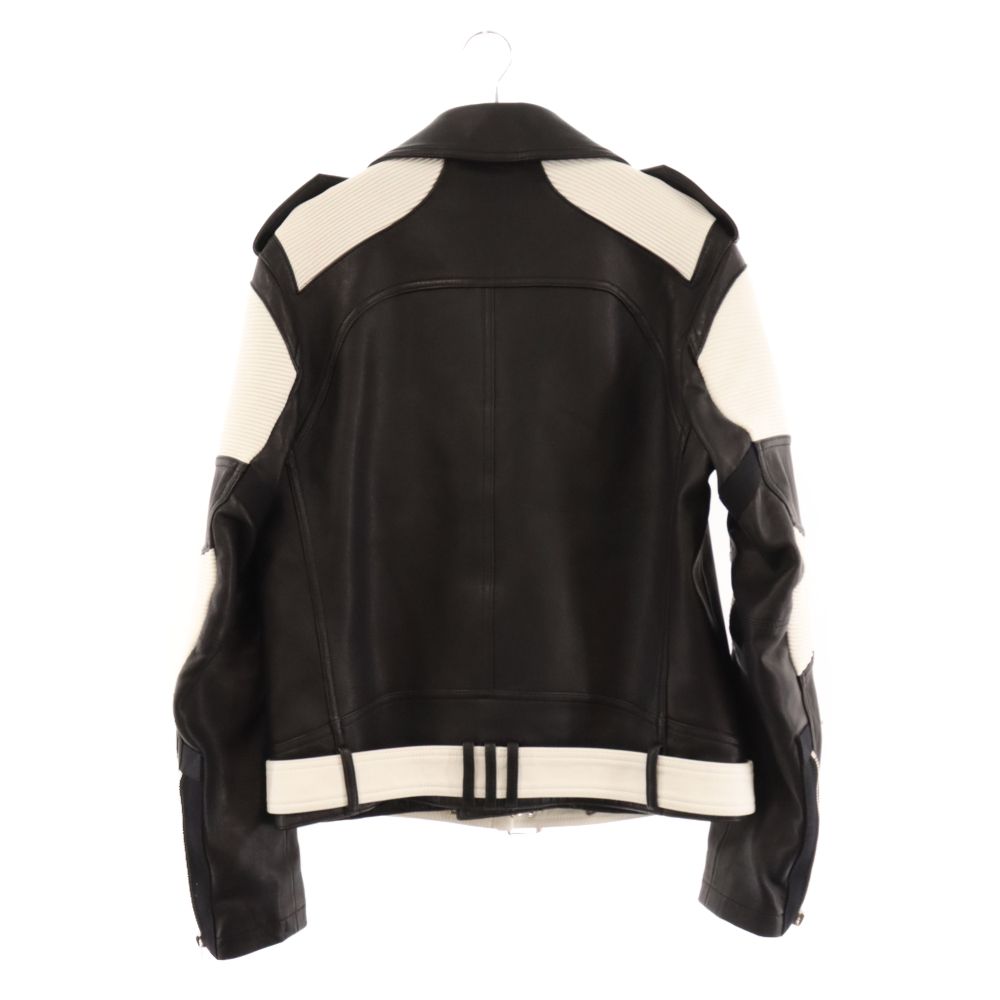 BALMAIN　バルマン　ラムレザージャケット BALMAIN】バルマン ラムレザージャケット black | Pay ID