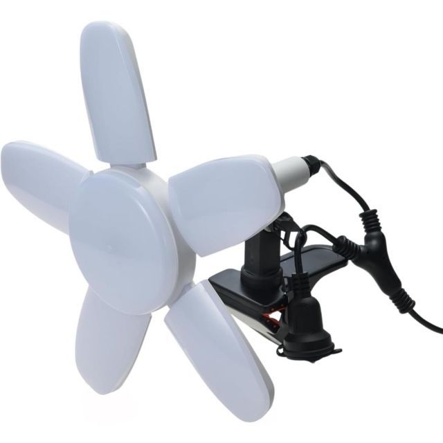 高儀 Takagi EARTH MAN 咲灯 クリップライト 作業用ライト 作業灯 投光器 SAKUTO 60W 防雨型連結コンセント付き 屋外でも使える防雨型 防水等級 IPX4 屋外 室外用 開閉で照射範囲が変わる 照明 開閉式 電源コード約5m サクト