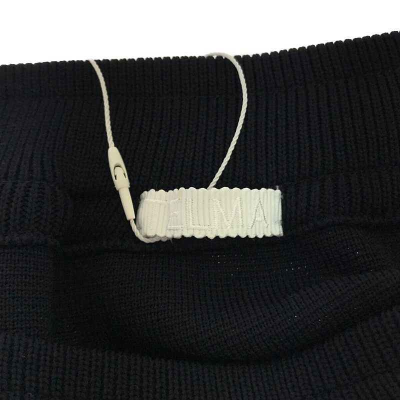 美品】 TELMA / テルマ | Aライン ペプラムニットスカート | 34 美品】 TELMA / テルマ | Aライン ペプラムニットスカート | 34