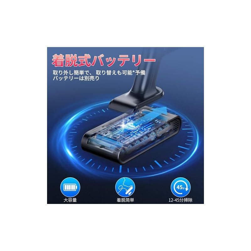 掃除機 コードレス 35000Pa 強力吸引 伸縮型 軽量 水拭き 掃除機 コードレス 35000Pa 強力吸引 伸縮型 軽量 水拭き