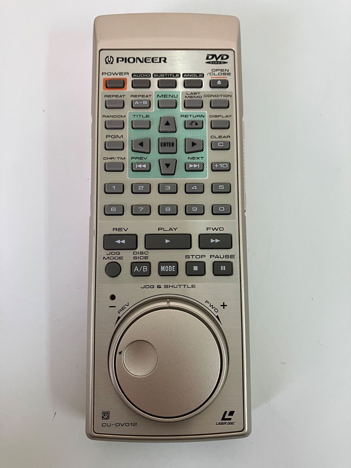 PIONEER パイオニア オーディオリモコン CU-DV012