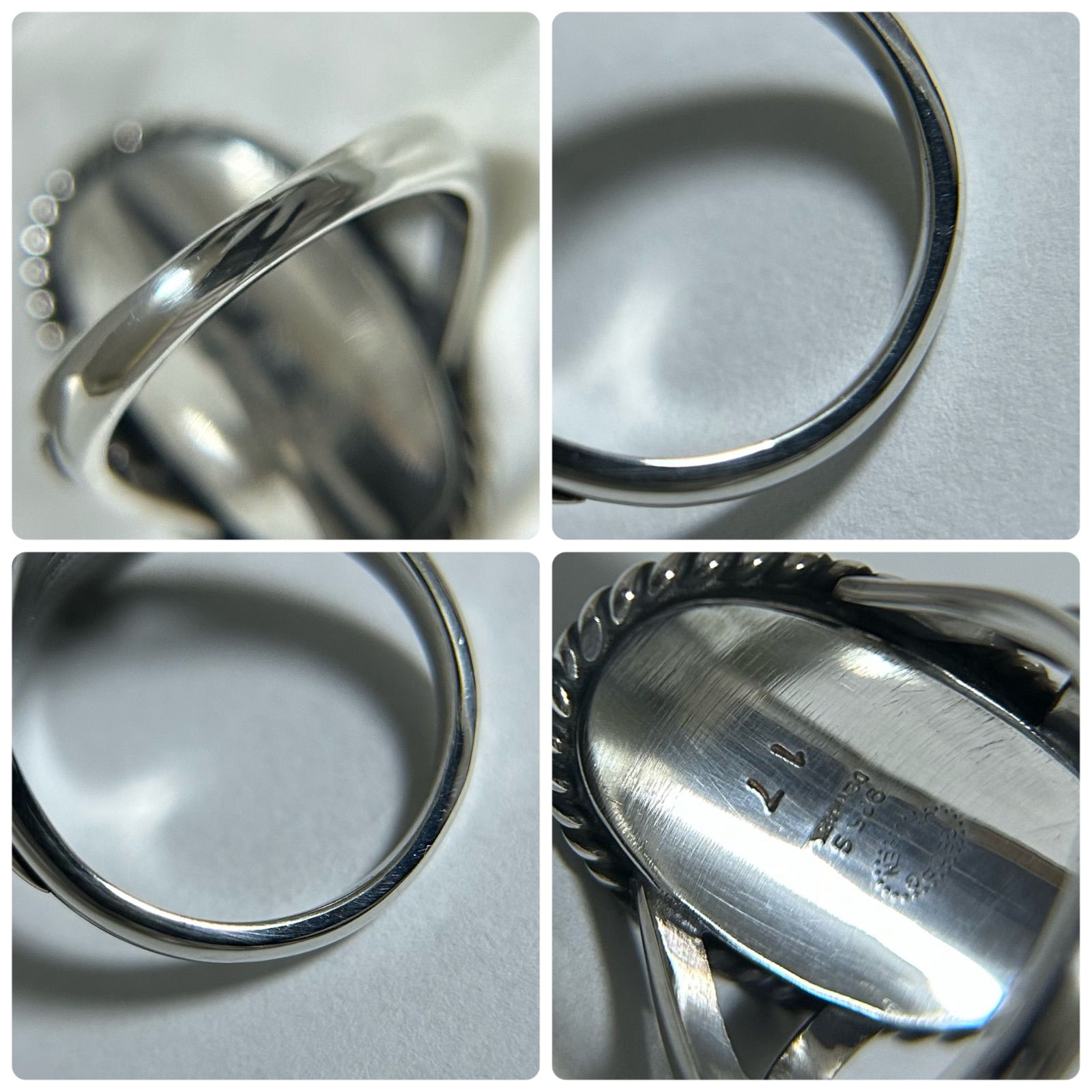 ジョージジェンセン リング 指輪 17 大粒 ラピスラズリ AG925 約12号