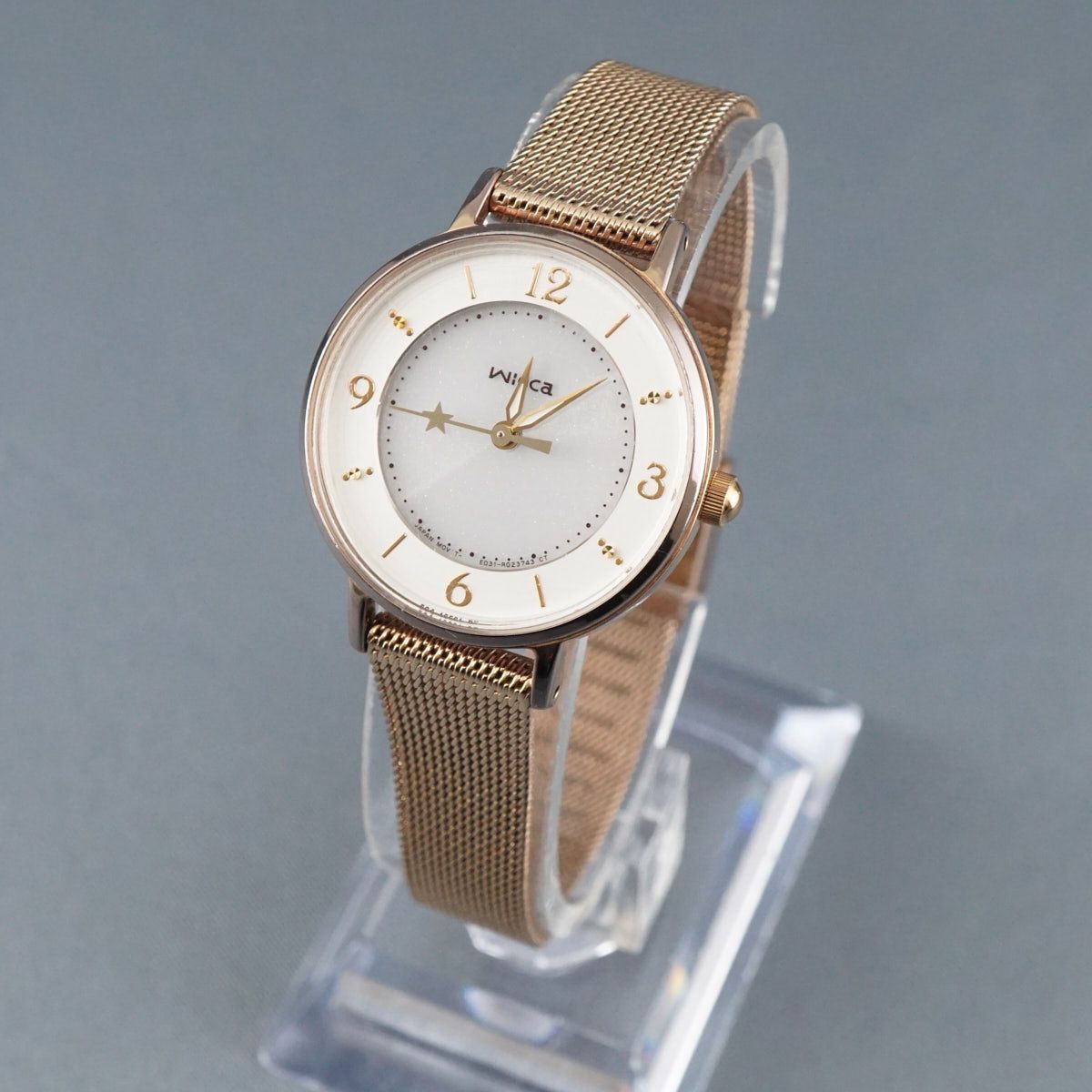 wicca　ソーラー腕時計　E031-R007483　中古 楽天市場】CITIZEN wicca E031-R007483 シチズン ウイッカ
