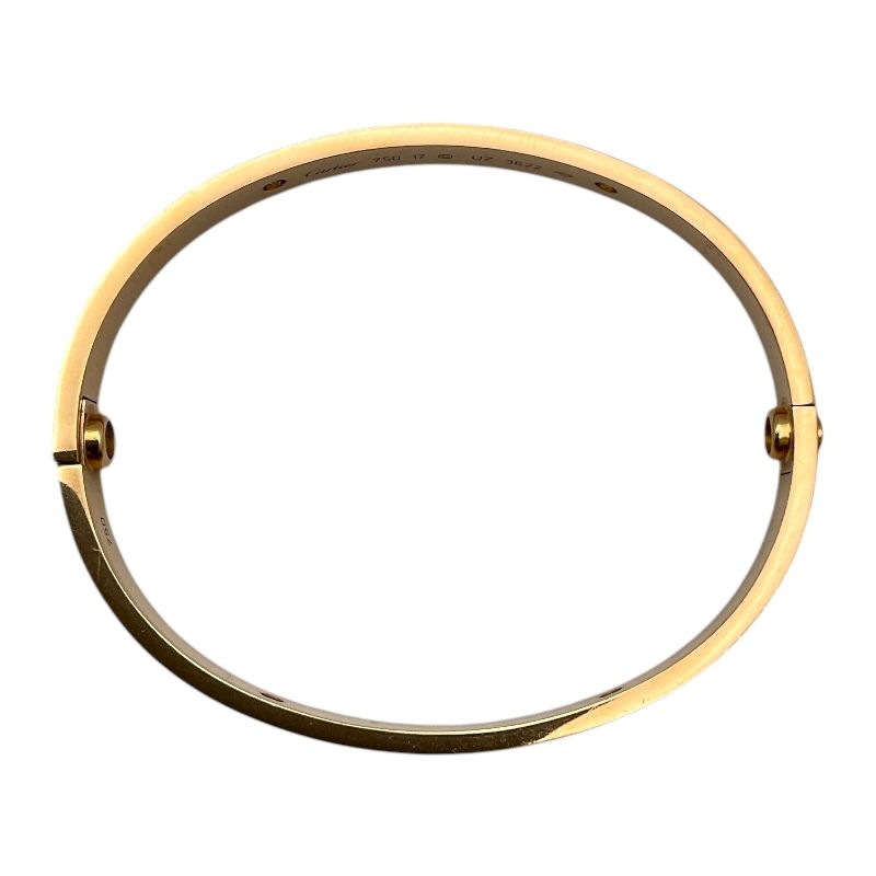 Cartier カルティエ ラブ クラシックモデル パヴェダイヤ K18ピンク