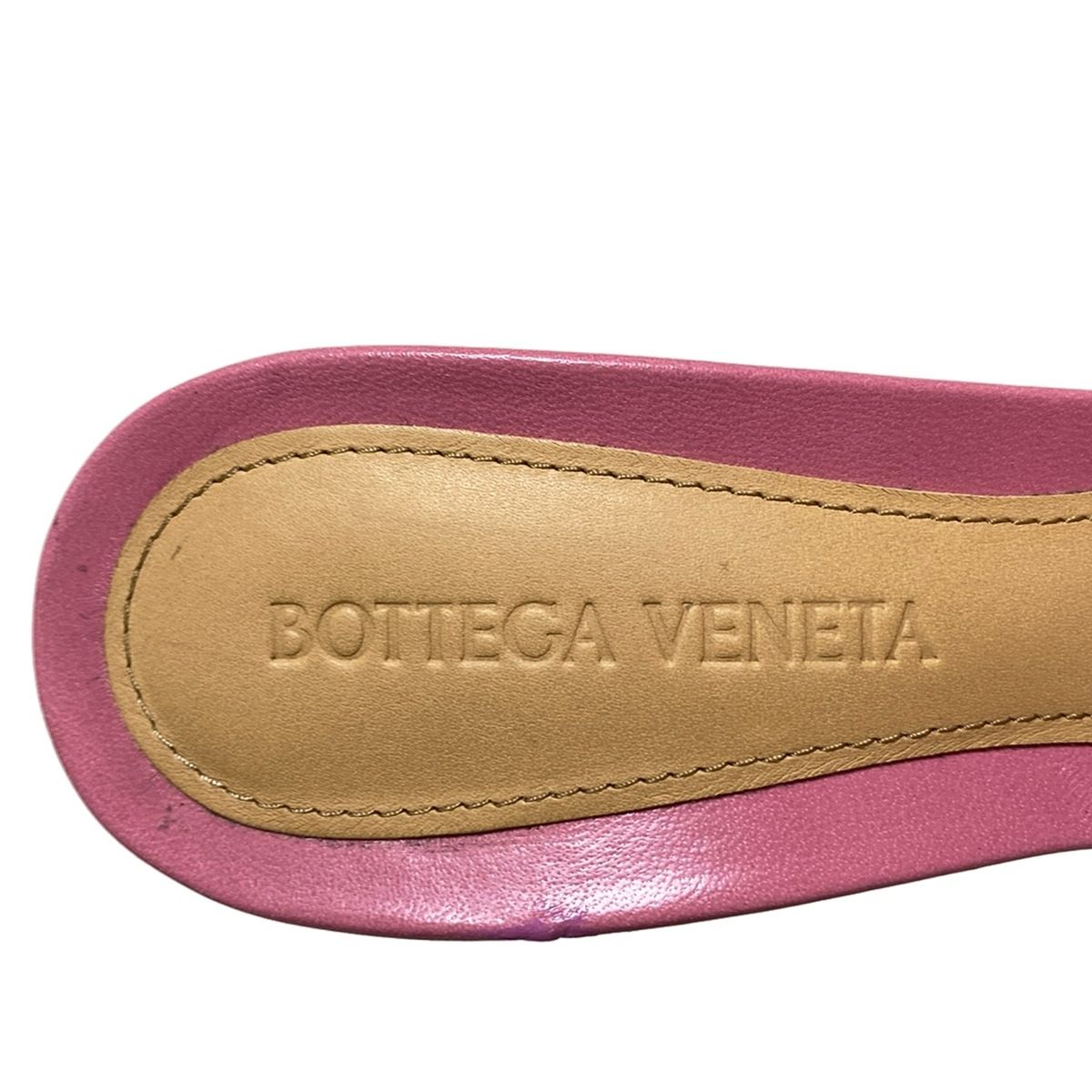 ボッテガ　レザー　ミュール BOTTEGA VENETA(ボッテガヴェネタ) / スクエアトゥ ミュール