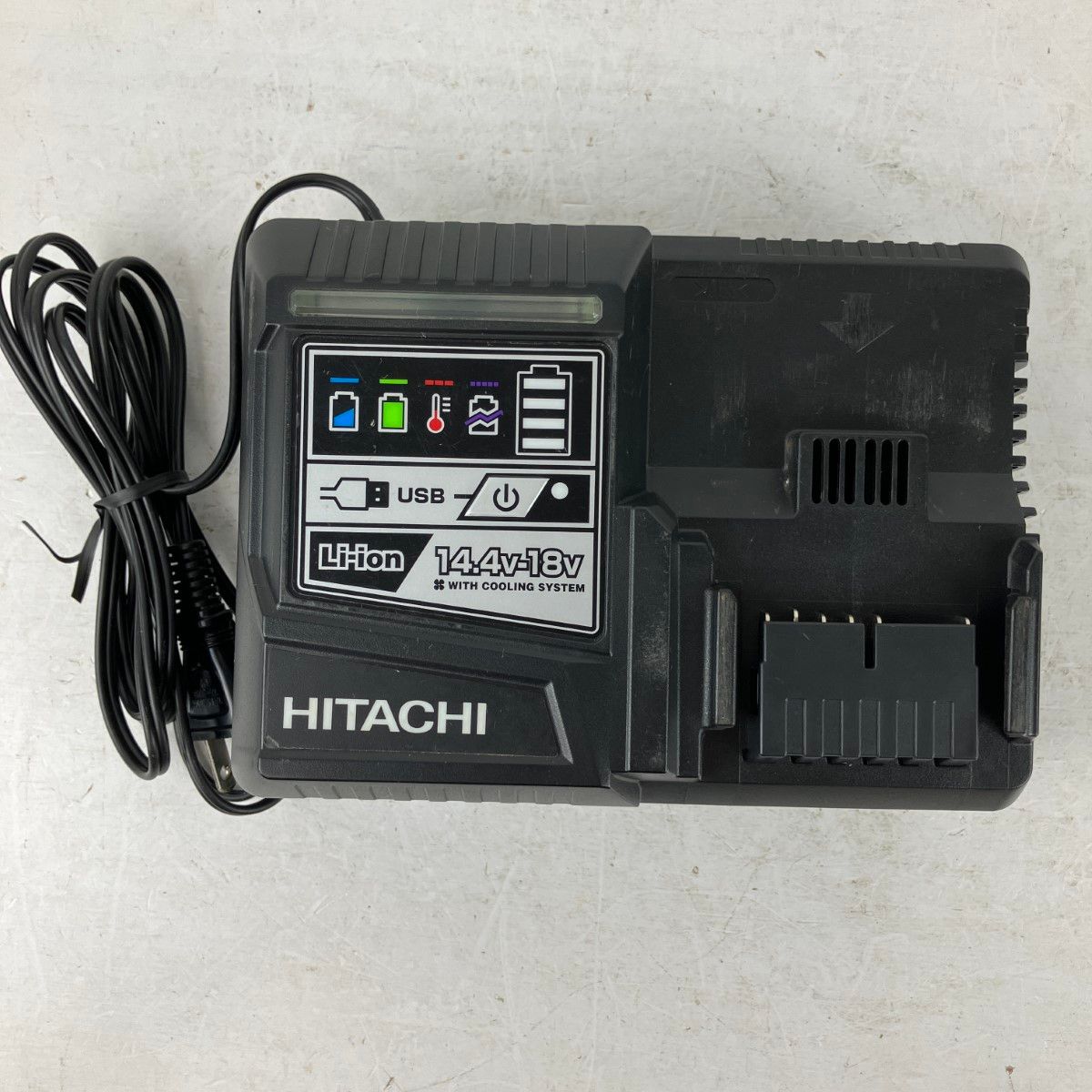 ЗЗHITACHI 日立 14.4v インパクトドライバ バッテリーx2 充電器