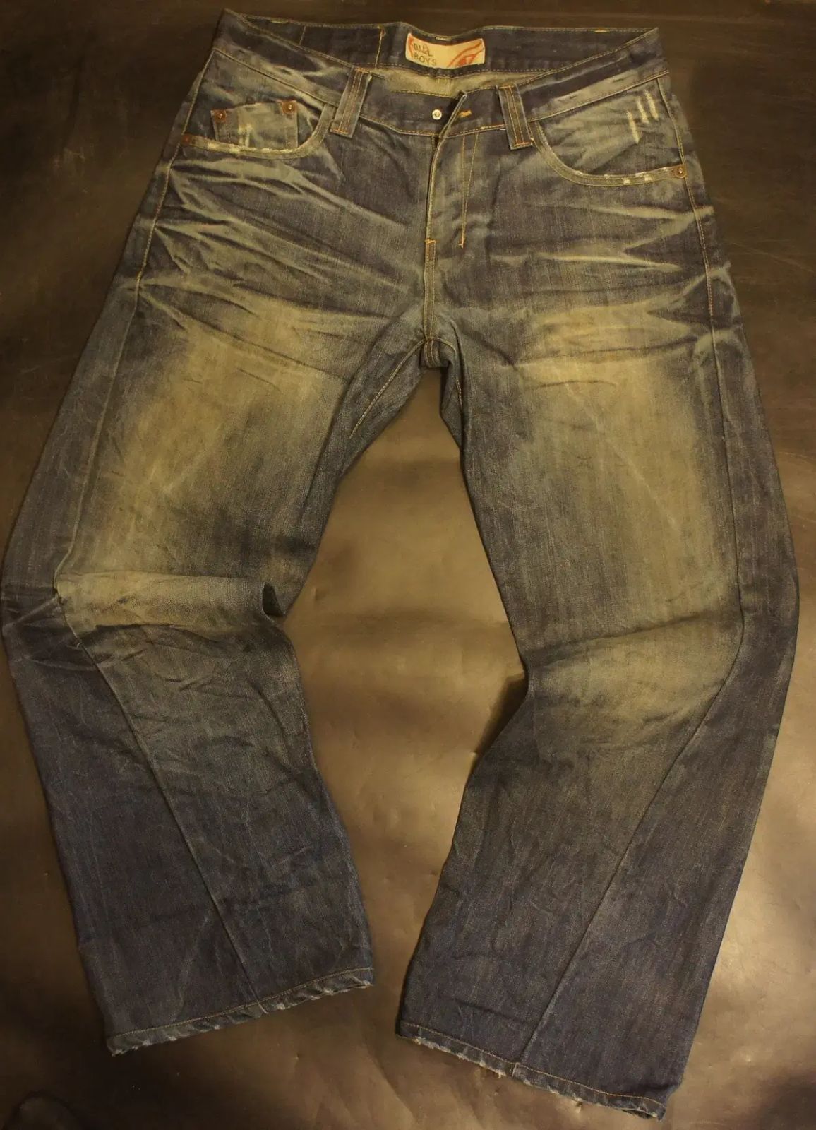 1632 ウォッシュジーンズ リリーフジーンズショップ タイムパンツ ビンテージデニムブルー ミドルとユースの日 LEVI S リーバイス