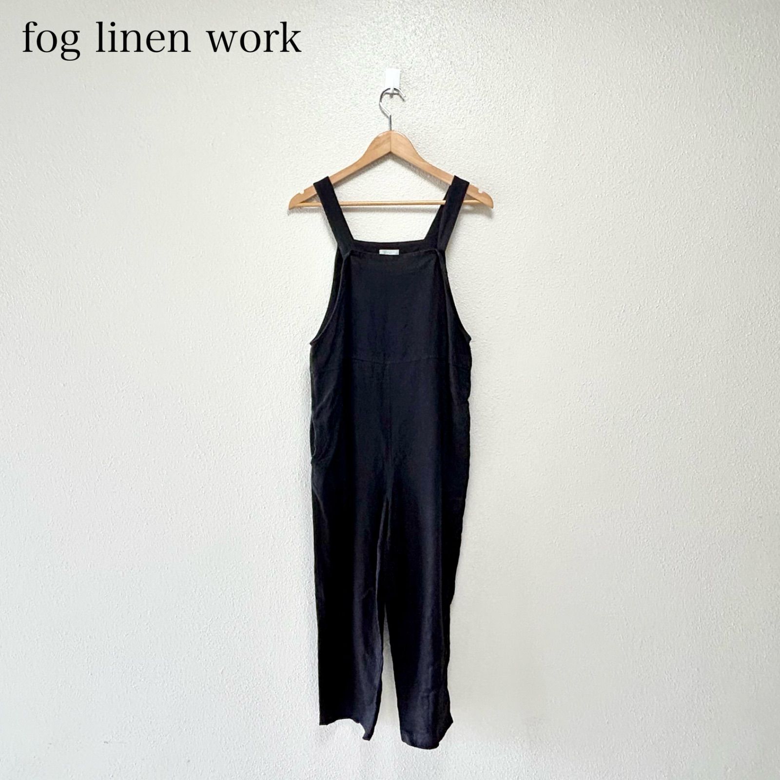 fog linen work 北欧暮らしの道具店 リネンサロペット サイズ2 fog