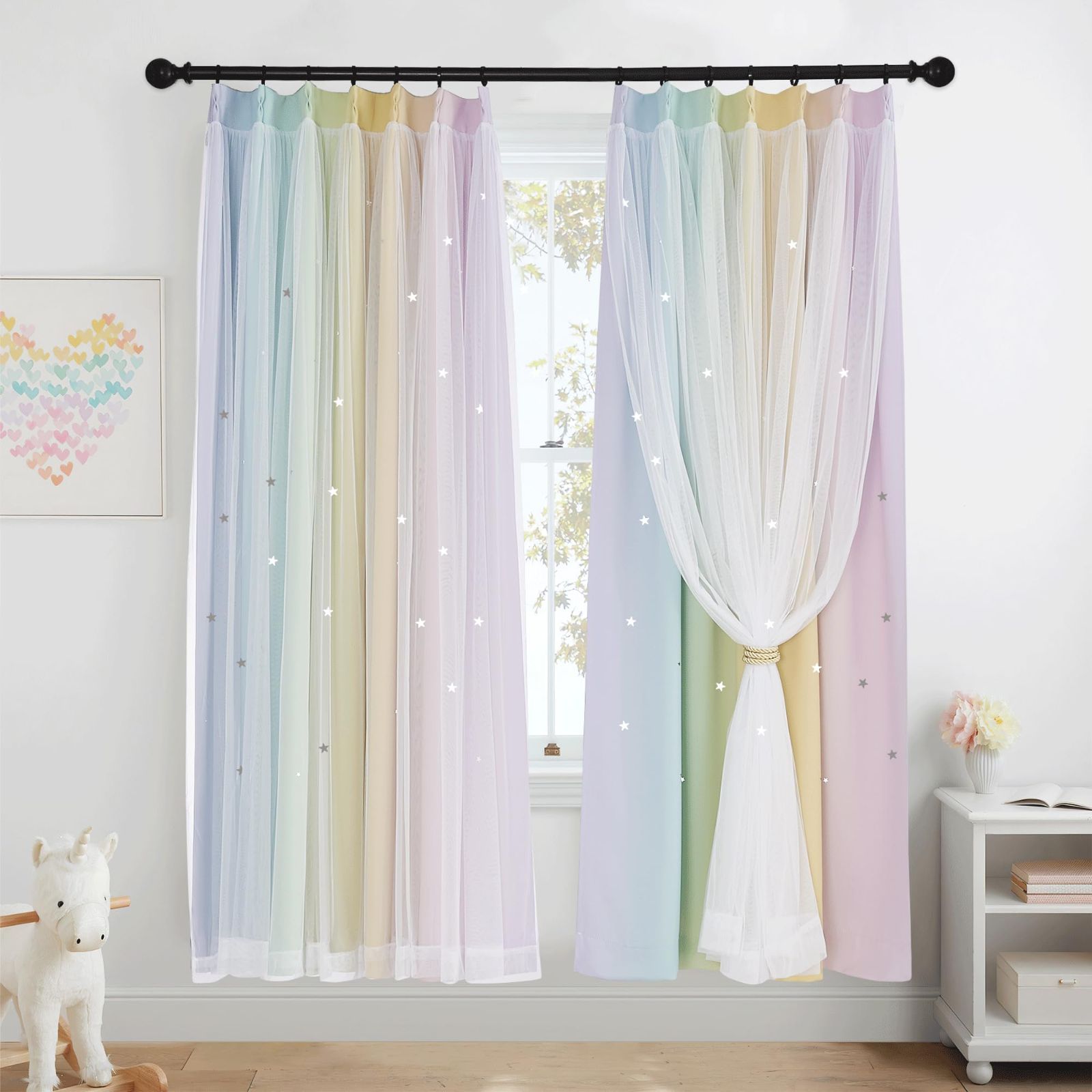 デコホーム花柄アイボリーカーテンDH167 ニトリレースカーテンRL040