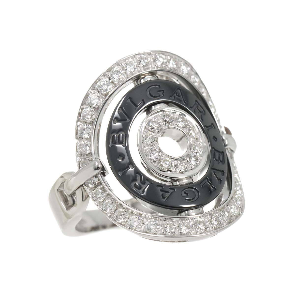 ブルガリ BVLGARI アストラーレ チェルキ 11号 リング ダイヤ K18 WG  