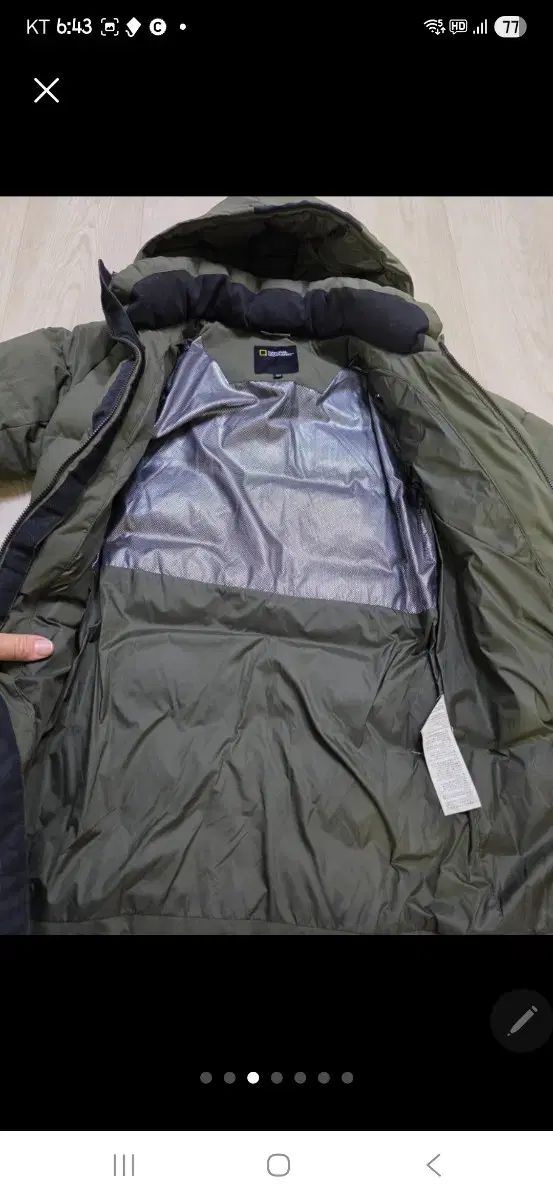 ダウンジャケット ロング丈