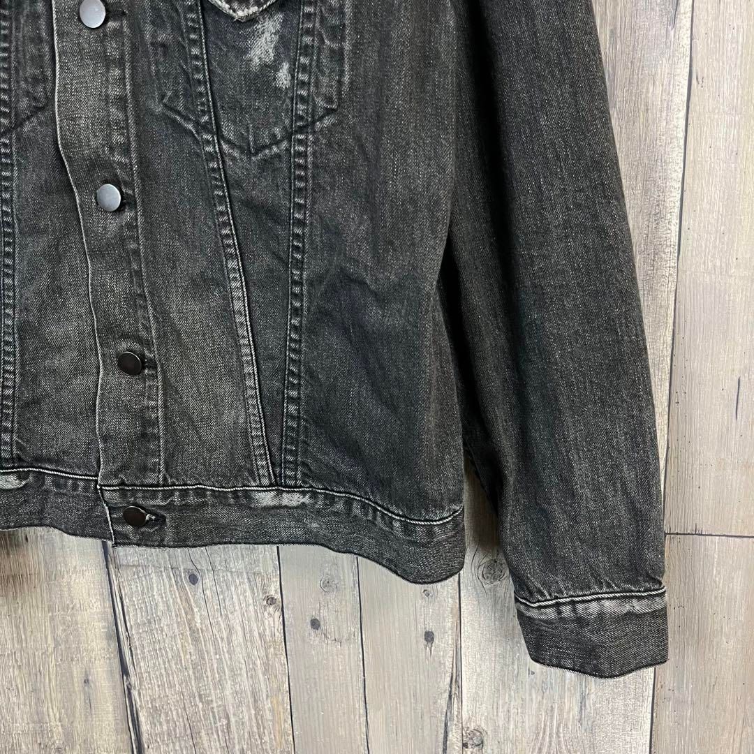 RHC RON HERMAN ロンハーマン ブラック デニム ジャケット S - メルカリ