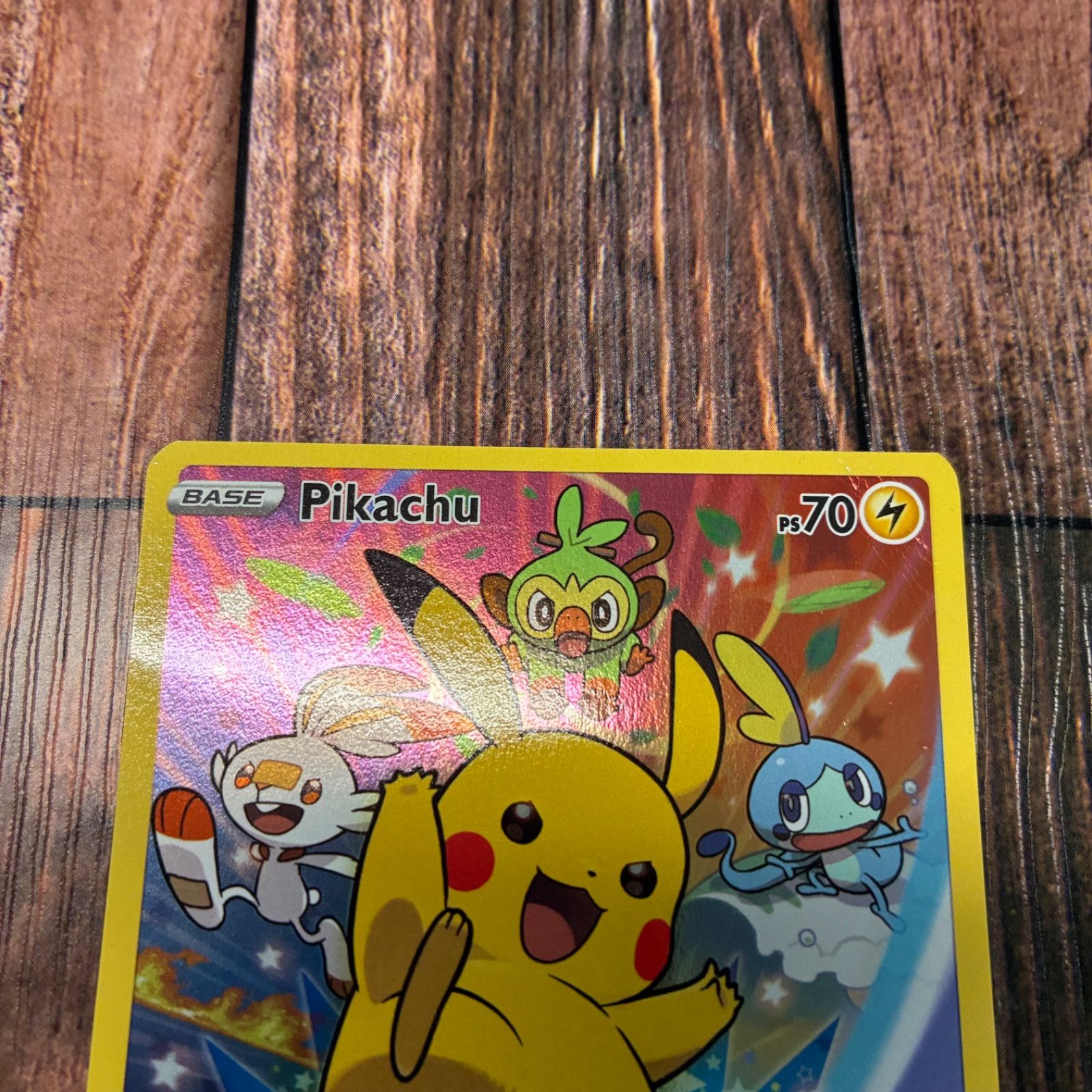 ピカチュウ ソード＆シールド プロモ イタリア版 海外限定