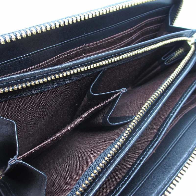 ラシット RUSSET 長財布 ウォレット モノグラム ラウンドファスナー