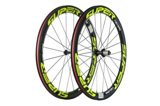 【美品】Super team 50mm カーボンホイール クリンチャー 700c Amazon | Superteamカーボンホイール50mmクリンチャー700cバイク