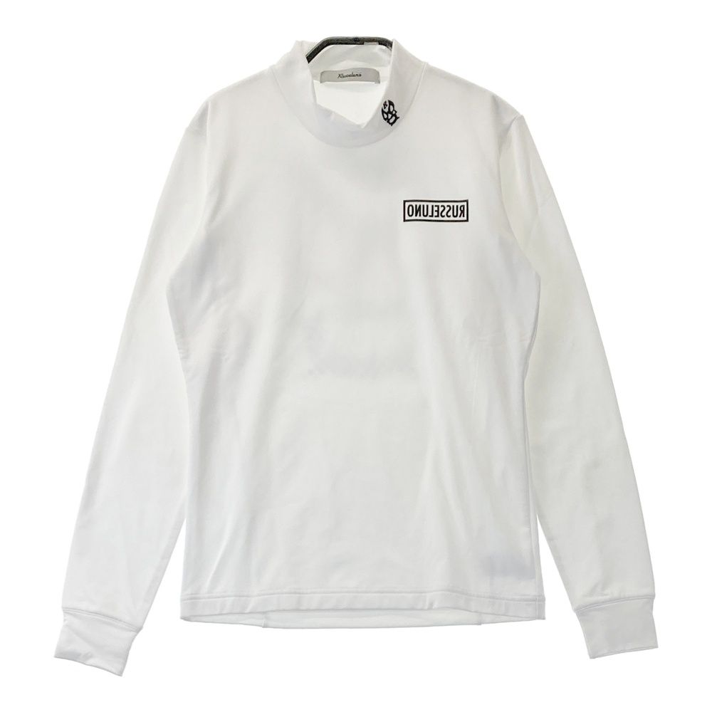 サイズ：0 RUSSELUNO ラッセルノ 裏起毛 モックネック 長袖Tシャツ