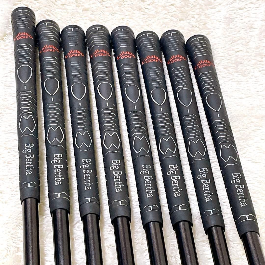キャロウェイ ビッグバーサ 初代 メンズ アイアンセット 8本 右 R カーボン Callaway BIG BERTHA キャロウェイ ビッグバーサ 初代 メンズ