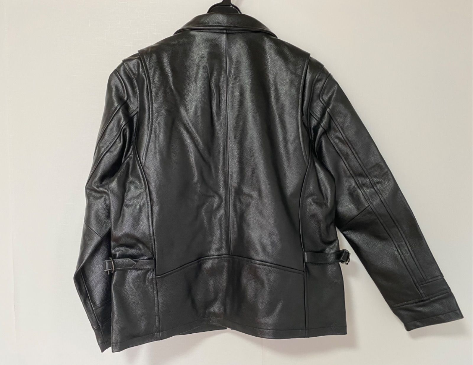 Biker Style ユーズド加工レザージャケット XL karaku - 聴雪斎 - メルカリ