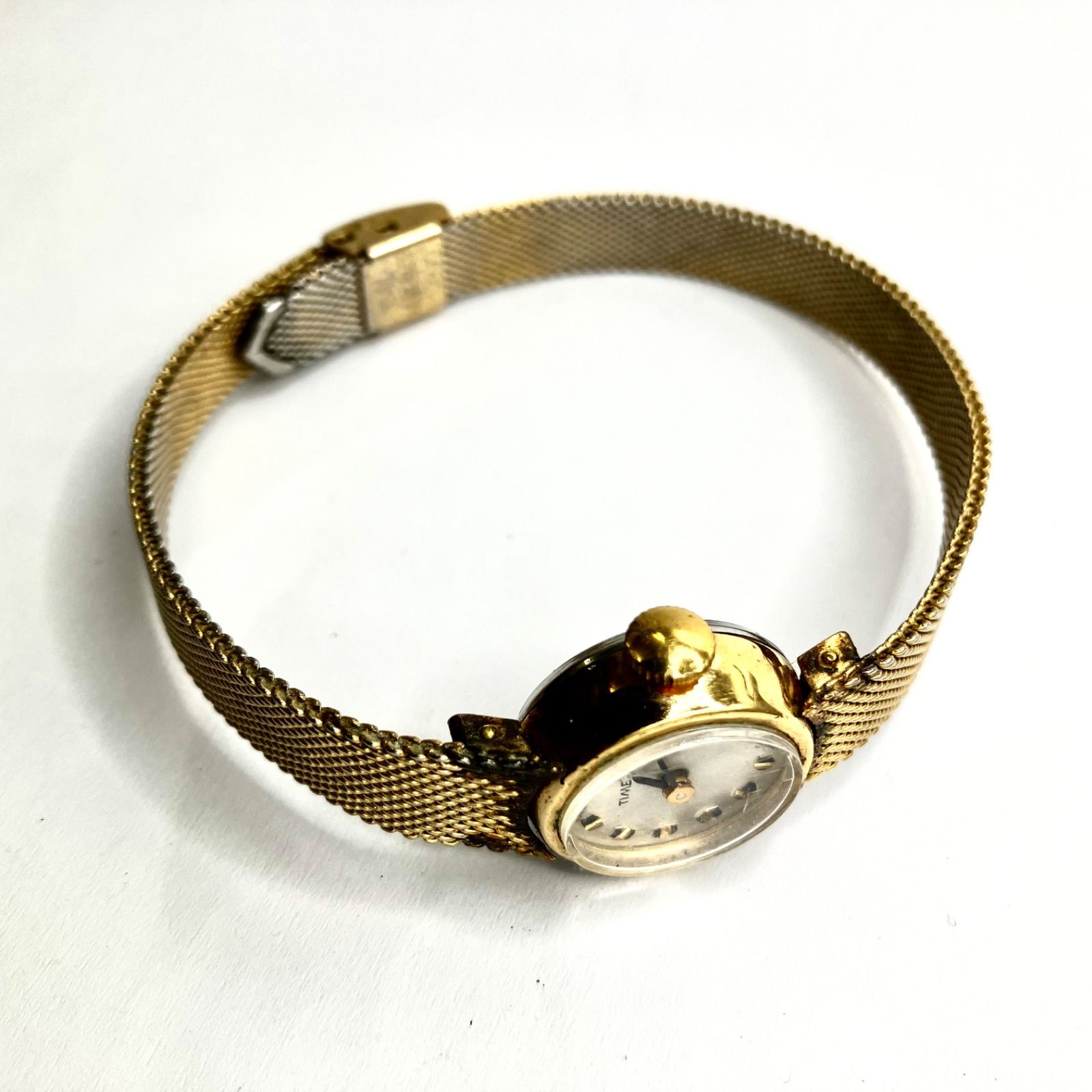 超レア品⭐️ TIMEX】 ビンテージ タイメックス ゴールドカラーケース 超レア品⭐️ TIMEX】 ビンテージ タイメックス ゴールドカラーケース