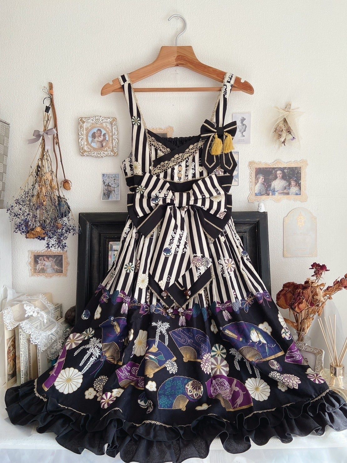 metamorphose うたかたの華かぐらフリルジャンパースカート - メルカリ 